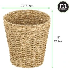 Seagrass Wastebasket 5 Seagrass Wastebasket -Home storage 2000 Square JPG 17274MDBST.PT03