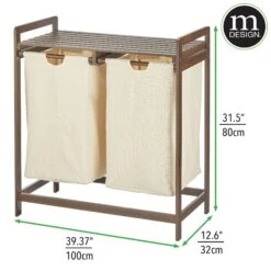 Bamboo Double Hamper 10 Bamboo Double Hamper -Home storage 2000 Square JPG 17421MDL.PT01