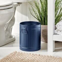 7-Liter Bathroom Trash Can With Handles 18 7-Liter Bathroom Trash Can With Handles -Home storage 2000 Square JPG 17789MDBST.PT01