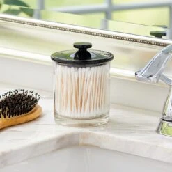 Acrylic Bathroom Canisters -Home storage 2000 Square JPG 17976MDBA 20glam