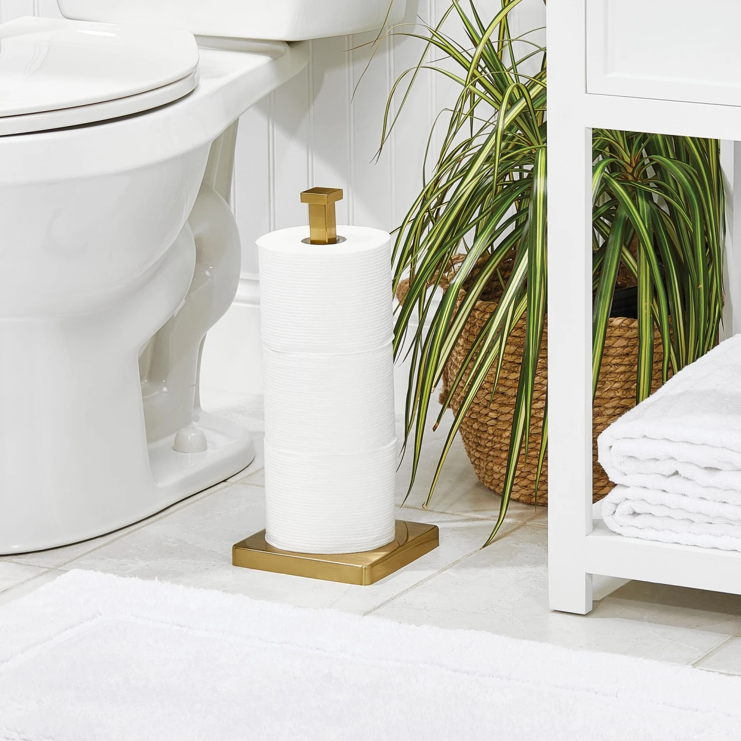 3-Roll Toilet Paper Storage Stand 6 3-Roll Toilet Paper Storage Stand - Image 6