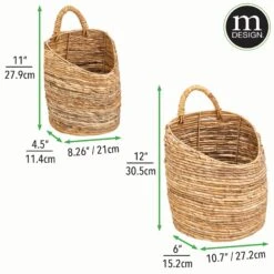 Wall Hanging Storage Baskets -Home storage 2000 Square JPG 18519MDBST.PT04