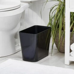 Rectangular Trash Can -Home storage 2000 Square JPG 18605MDBST 20Glam 201a