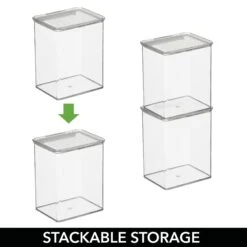 Airtight Stackable Bin Set 11 Airtight Stackable Bin Set -Home storage 2000 Square JPG 18654MDK detail2