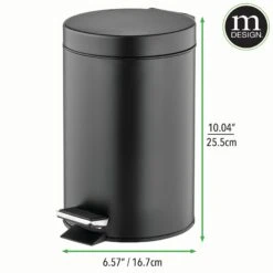 3-Liter Bathroom Step Trash Can -Home storage 2000 Square JPG 18809MDBST.PT05