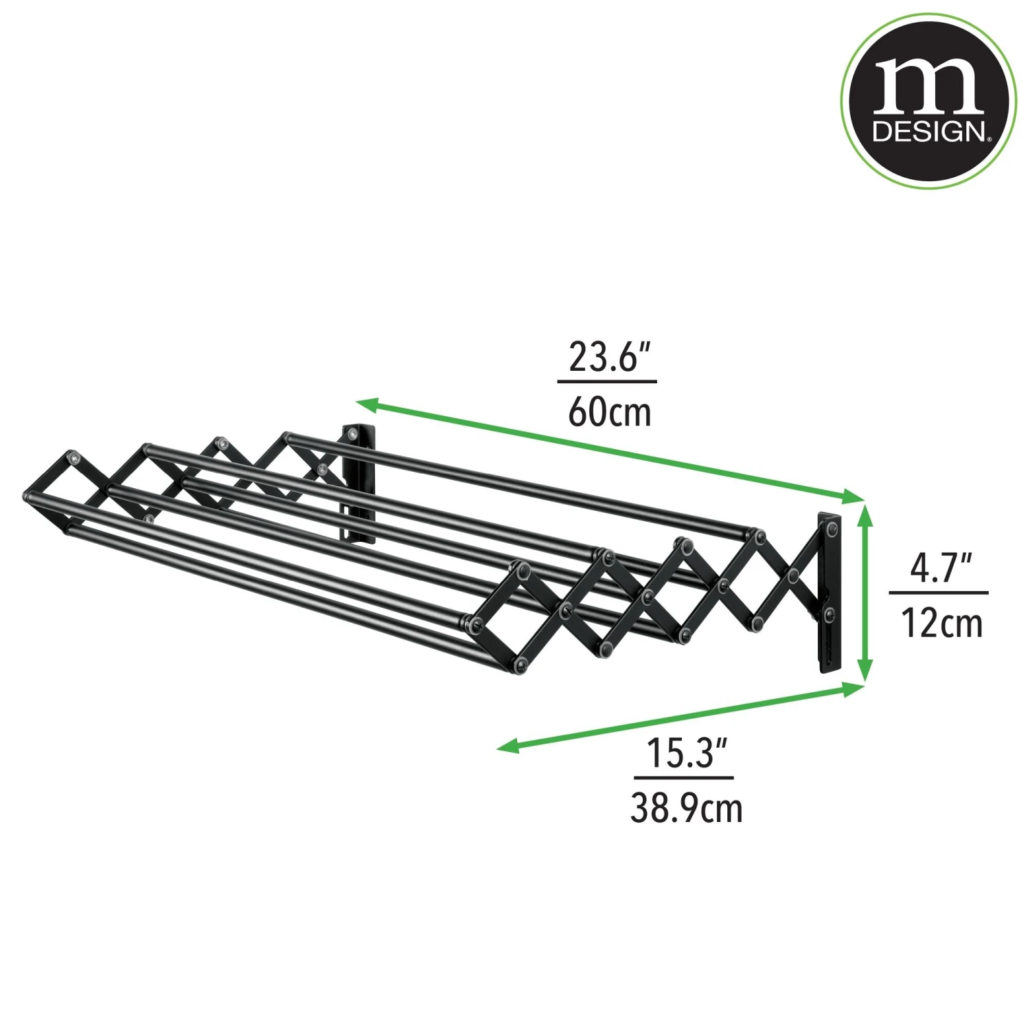 Accordion Wall Mount Drying Rack 7 Accordion Wall Mount Drying Rack - Image 7