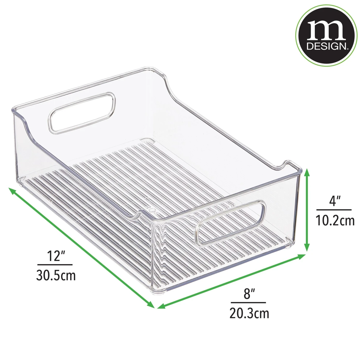 Refrigerator Storage Bins12 X 8 X 4 3 Refrigerator Storage Bins12 X 8 X 4 - Image 3