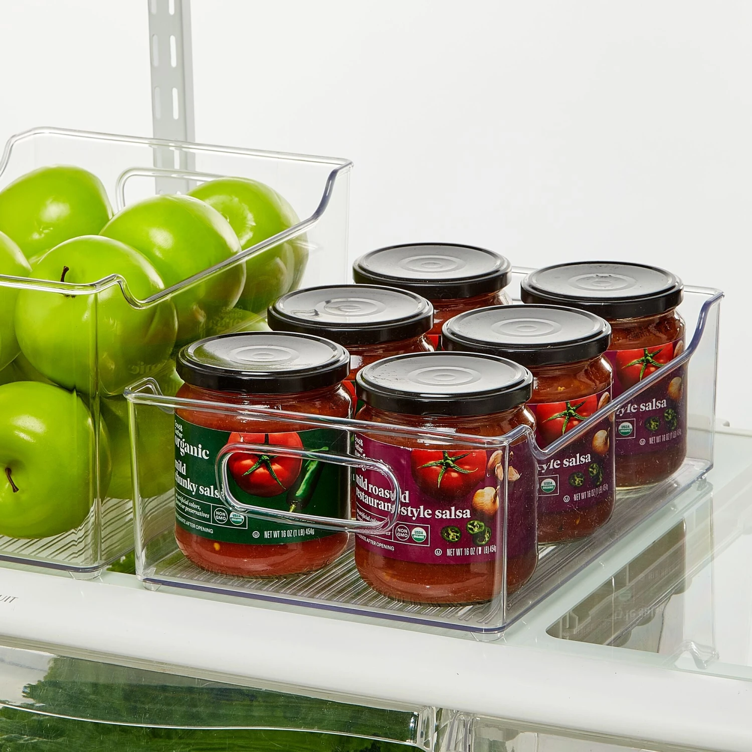 Refrigerator Storage Bins12 X 8 X 4 2 Refrigerator Storage Bins12 X 8 X 4 - Image 2