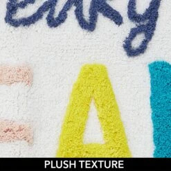 Rainbow Squeaky Clean Bath Mat -Home storage 2000 Square JPG 19587MDBA detail1