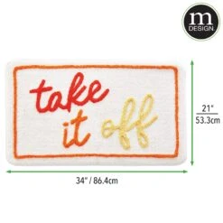 Rainbow Take It Off Bath Mat -Home storage 2000 Square JPG 19589MDBA dims