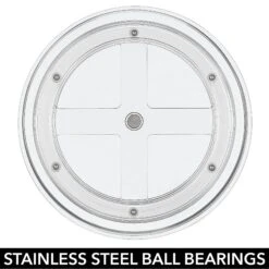 9" Lazy Susan Turntable -Home storage 2000 Square JPG 19591MDK 2E19593MDK Detail