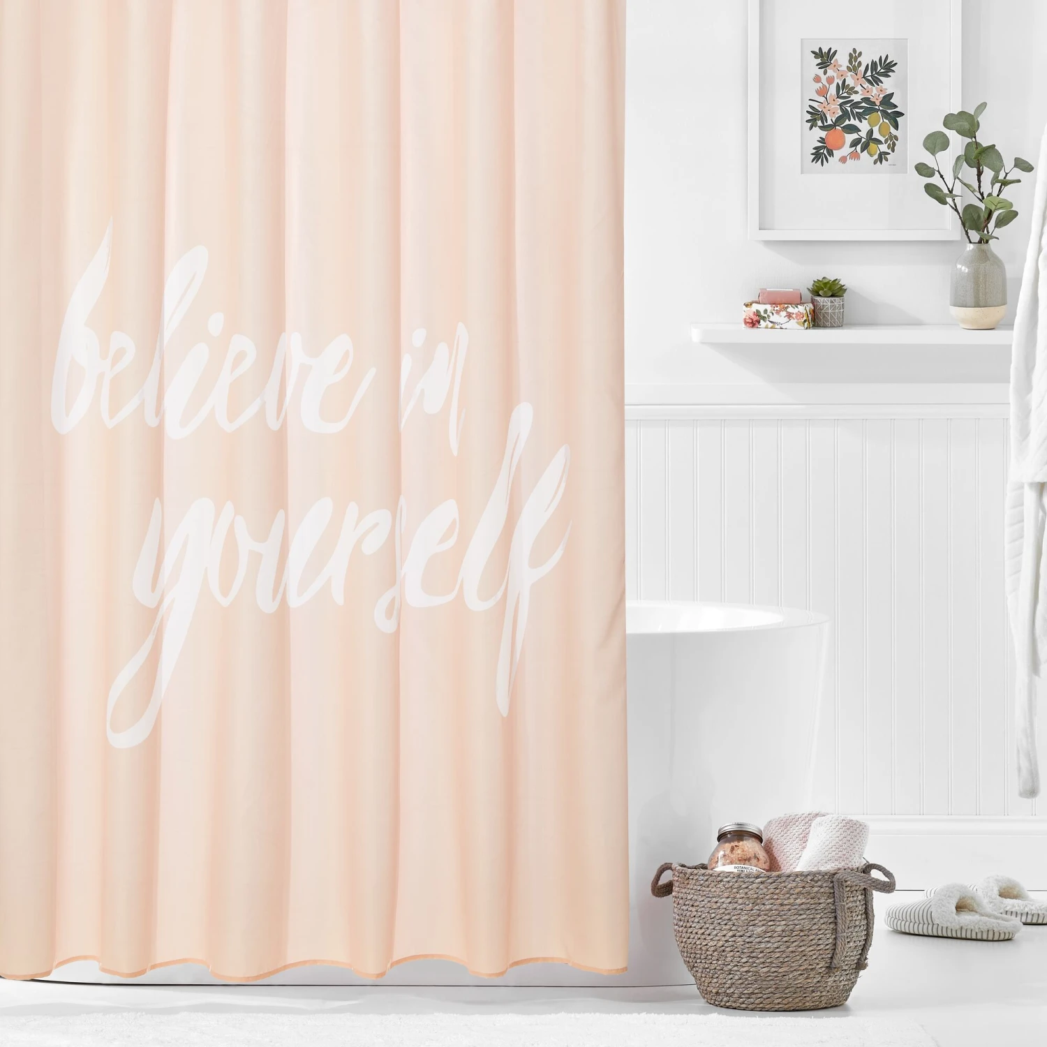 Believe In Yourself Shower Curtain 7 Believe In Yourself Shower Curtain - Image 7