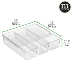 In-Drawer Divided Organizer Tray Set -Home storage 2000 Square JPG 19993MDK 20Dims
