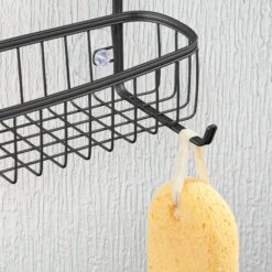 Over-the-Door Shower Caddy With 2 Hooks -Home storage 2000 Square JPG 20065MDBST detail