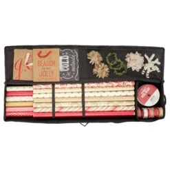 Extra-Long Gift Wrap Storage Bag -Home storage 2000 Square JPG 20089MDCO detail