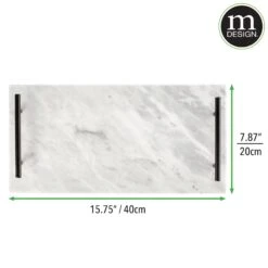 Marble Serving Tray 11 Marble Serving Tray -Home storage 2000 Square JPG 20526MDK dims
