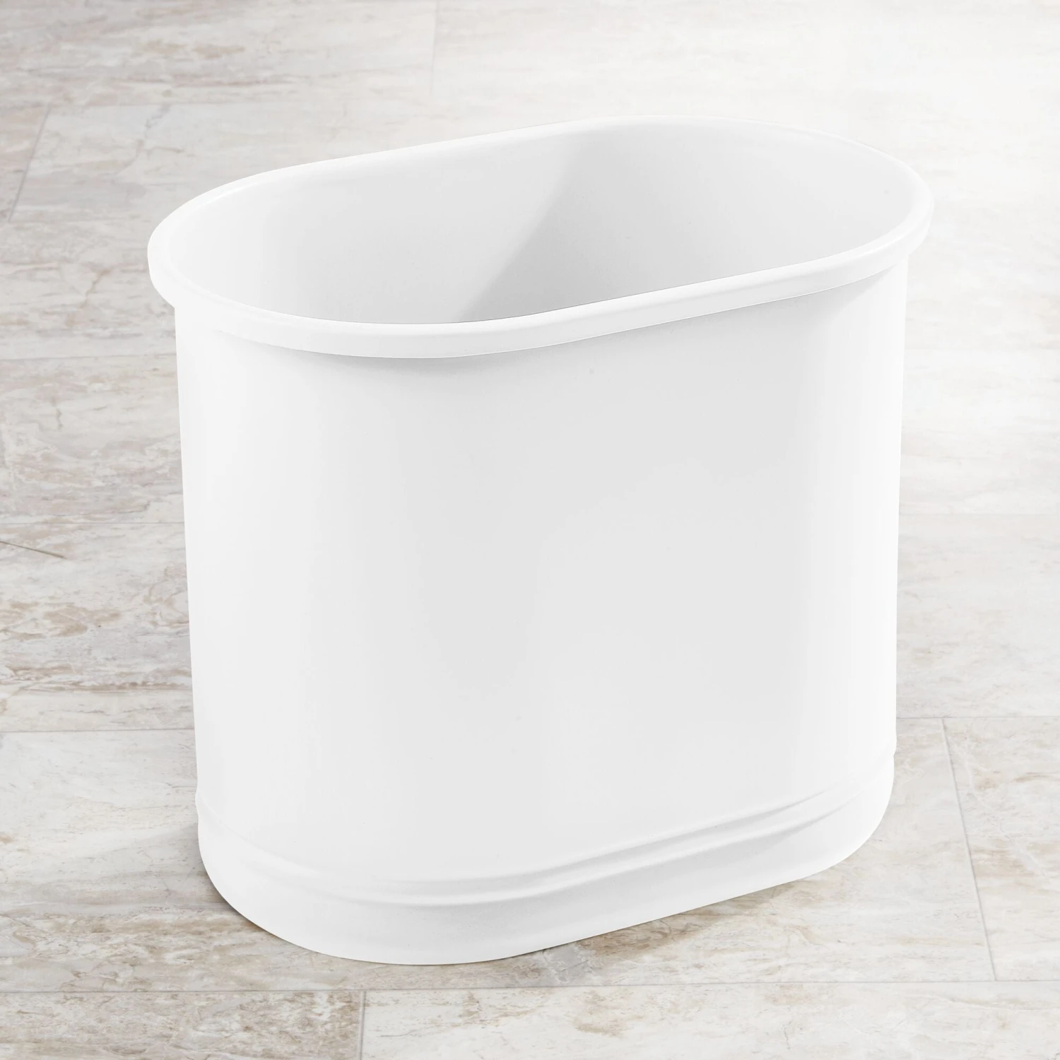9.5-Liter Oval Bathroom Trash Can 12 9.5-Liter Oval Bathroom Trash Can - Image 12