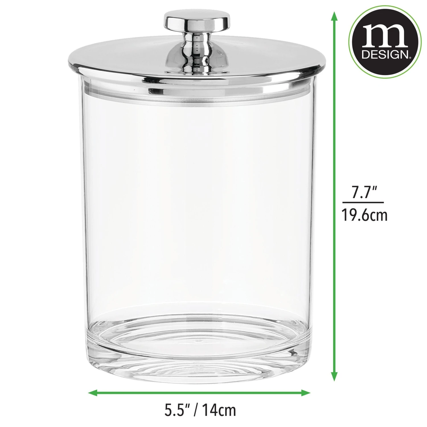 Acrylic Airtight Canister Set 6 Acrylic Airtight Canister Set - Image 6