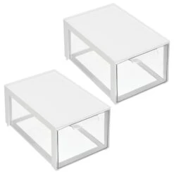 Stackable Makeup Storage Drawer 12 X 8 X 6 -Home storage 2000 Square JPG 20864MDC Outline