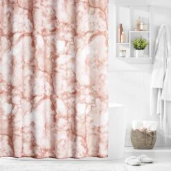 Marble Shower Curtain 12 Marble Shower Curtain -Home storage 2000 Square JPG 21403MDSC 5
