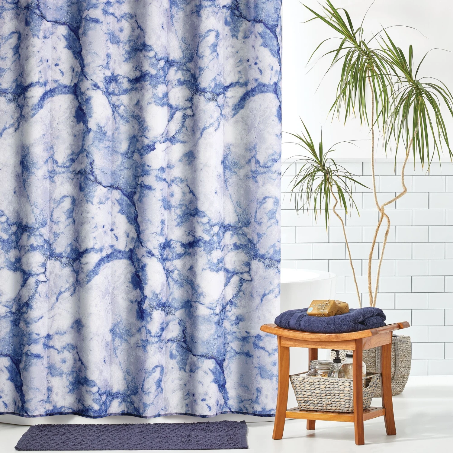 Marble Shower Curtain 7 Marble Shower Curtain - Image 7