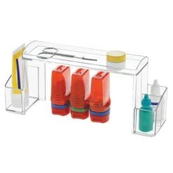 2-Tier Bathroom Cabinet Organizer -Home storage 2000 Square JPG 2147MDBST Outline 1