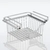 Under Shelf Sliding Basket With Label Plate 11 X 11.5 X 7
