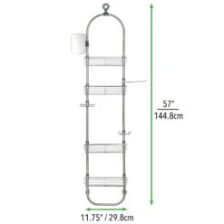Adjustable Hanging Shower Caddy 6 Adjustable Hanging Shower Caddy -Home storage 2000 Square JPG 2276MDBST.PT01