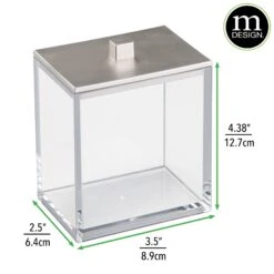 Rectangle Canister With Lid 18 Rectangle Canister With Lid -Home storage 2000 Square JPG 3320MDBA.DIMS