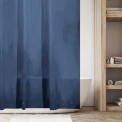 PEVA Shower Curtain Liner -Home storage 2000 Square JPG 3PEVA 20navy 2EPT03