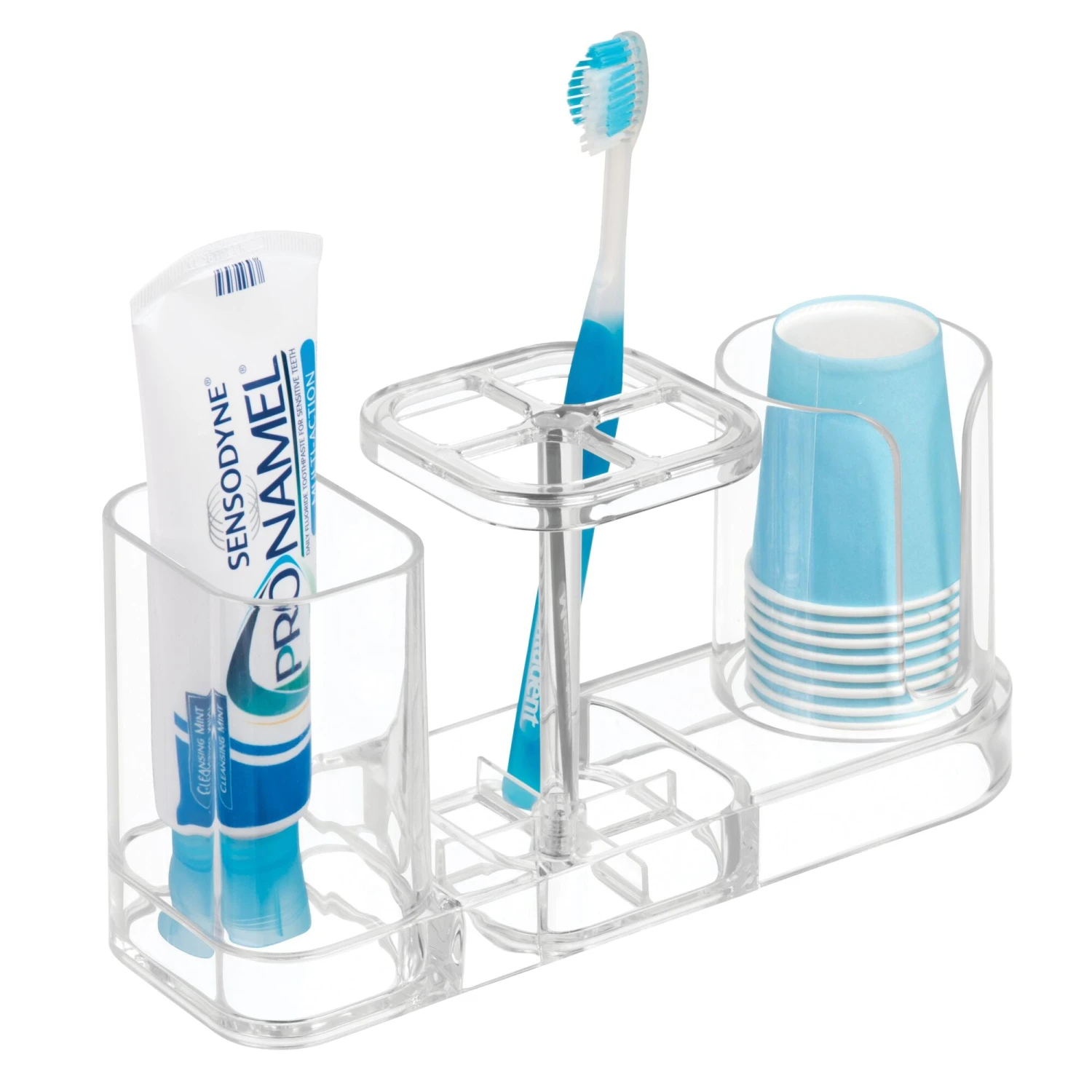Toothbrush, Toothpaste + Cup Caddy 4 Toothbrush, Toothpaste + Cup Caddy - Image 4