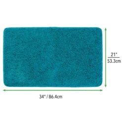 Solid Non-Slip Bath Mat -Home storage 2000 Square JPG 4602MDBA.6099MDBST dims