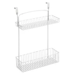 2-Tier Over The Cabinet Door Organizer 5 X 11.5 X 15 15 2-Tier Over The Cabinet Door Organizer 5 X 11.5 X 15 -Home storage 2000 Square JPG 50162 Outline