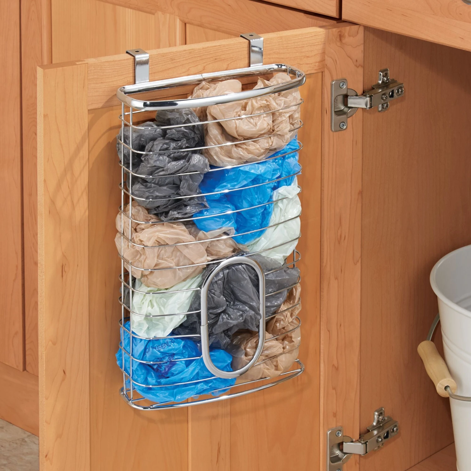 Over-the-Cabinet Grocery Bag Holder 9 Over-the-Cabinet Grocery Bag Holder - Image 9