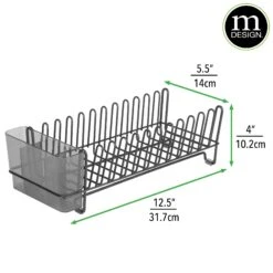 Compact Dish Rack 17 Compact Dish Rack -Home storage 2000 Square JPG 5991MDK dims