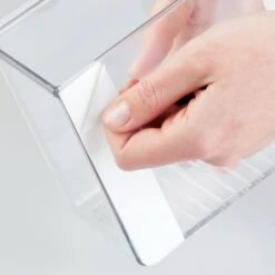 Plastic Adhesive Wall Bin 3 X 6 X 5 -Home storage 2000 Square JPG 66100 20Hand