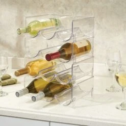 Stackable Wine & Water Bottle Rack 24 Stackable Wine & Water Bottle Rack -Home storage 2000 Square JPG 71130 20 20Environment