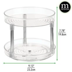 2-Tier Lazy Susan Turntable -Home storage 2000 Square JPG 7474MDK.DIMS