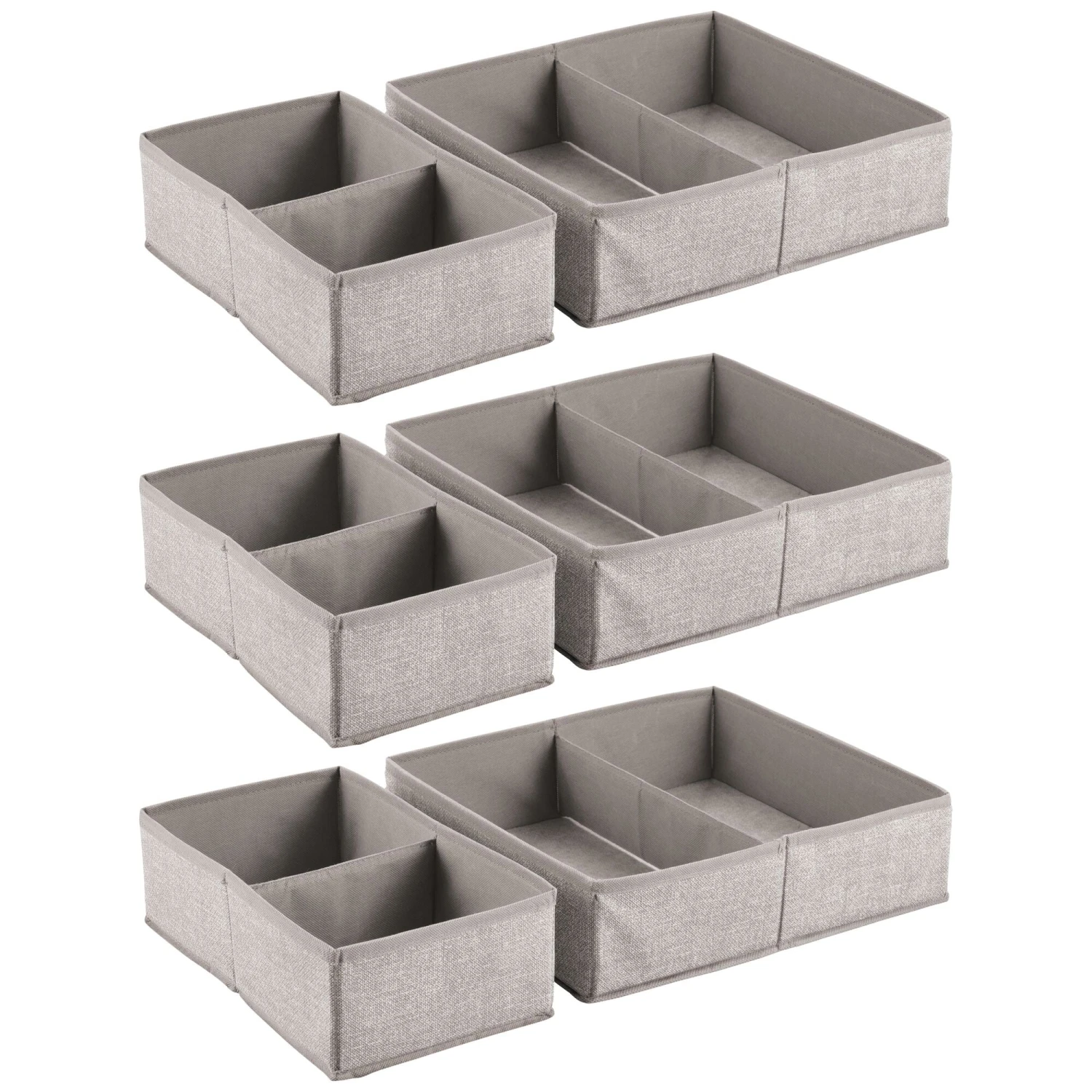 Divided Fabric Drawer Organizers 18 Divided Fabric Drawer Organizers - Image 18