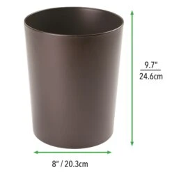 6.4-Liter Stainless Steel Bathroom Trash Can -Home storage 2000 Square JPG 7818MDBST.PT02