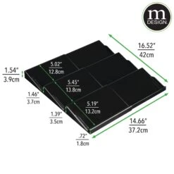 Spice Drawer Organizer -Home storage 2000 Square JPG 9521MDK dims