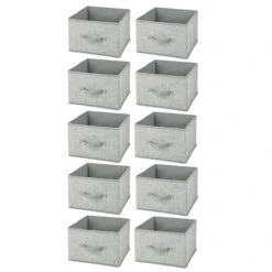 Fabric Storage Bin 11 X 11 X 8 23 Fabric Storage Bin 11 X 11 X 8 -Home storage 2000 Square JPG 9539MDCO Outline 3