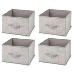 Fabric Storage Bin 11 X 11 X 8 16 Fabric Storage Bin 11 X 11 X 8 -Home storage 2000 Square JPG 9576MDCO Outline 1