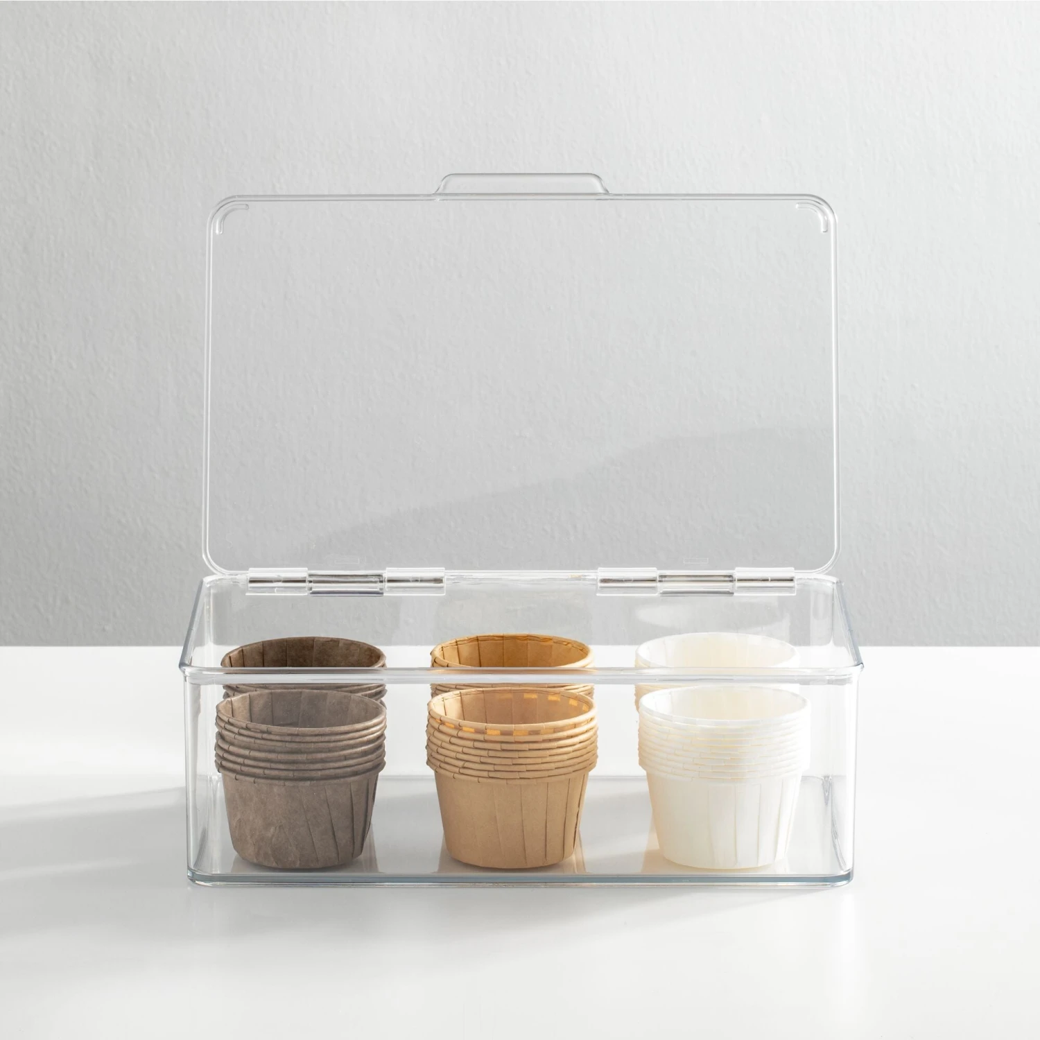 Hinged-LidKitchen Storage Box 7 X 10.5 X 3.5 1 Hinged-LidKitchen Storage Box 7 X 10.5 X 3.5