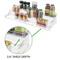 3-Tier Expandable Shelf Organizer -Home storage 2000 Square JPG 9833MDK Detail