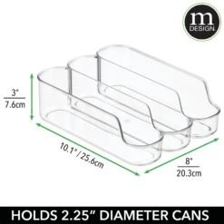 3-Section Divided Bin -Home storage 2000 Square JPG RFQ 2014534 DIMS