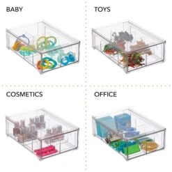 8-Section Kitchen Storage Drawer 13 X 8 X 4 -Home storage 2000 Square JPG RFQ 2040161 20clear detail2