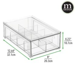 8-Section Kitchen Storage Drawer 13 X 8 X 4 -Home storage 2000 Square JPG RFQ 2040161 20clear dims