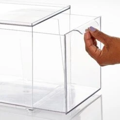 Stackable Kitchen Storage Drawer 12 X 8 X 8 16 Stackable Kitchen Storage Drawer 12 X 8 X 8 -Home storage 2000 Square JPG RFQ 2040228 20clear detail1