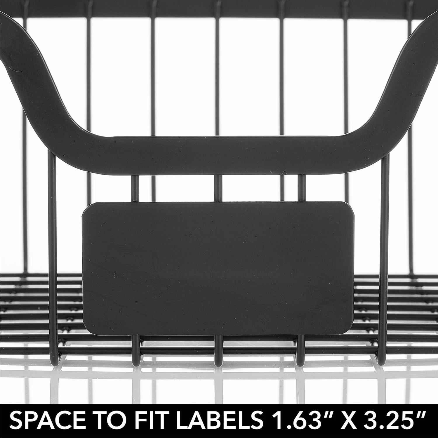 Under Shelf Sliding Basket With Label Plate 11 X 11.5 X 7 5 Under Shelf Sliding Basket With Label Plate 11 X 11.5 X 7 - Image 5
